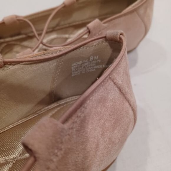 Baretraps Womens Ballet Flats With Criss Cross Elastic Straps Foam Insole Light - Picture 8 of 8